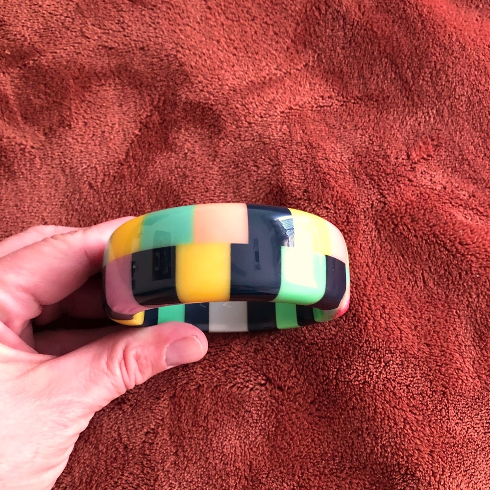Signed Shultz Bakelite Bracelet